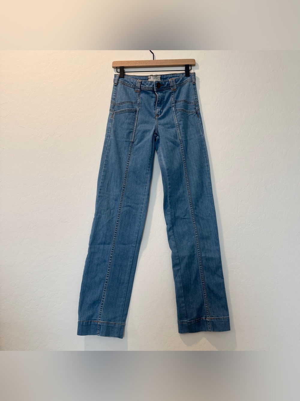 Free People We The Free Front Seam Jeans 27